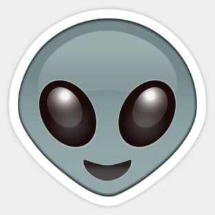 Dubstep Alien Sticker